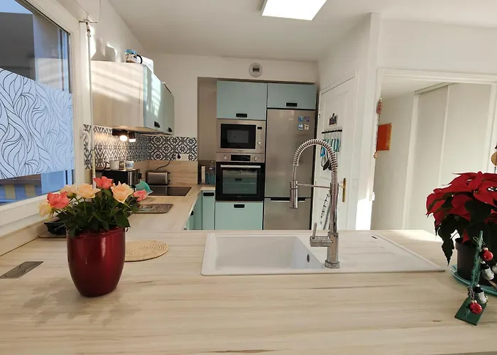 公寓 Spacious Nest With Terrace And Shared Pool